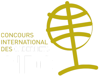 Das logo des Concourus International des Cabernets, die International Auszeichnungen für Carbanets vergeben