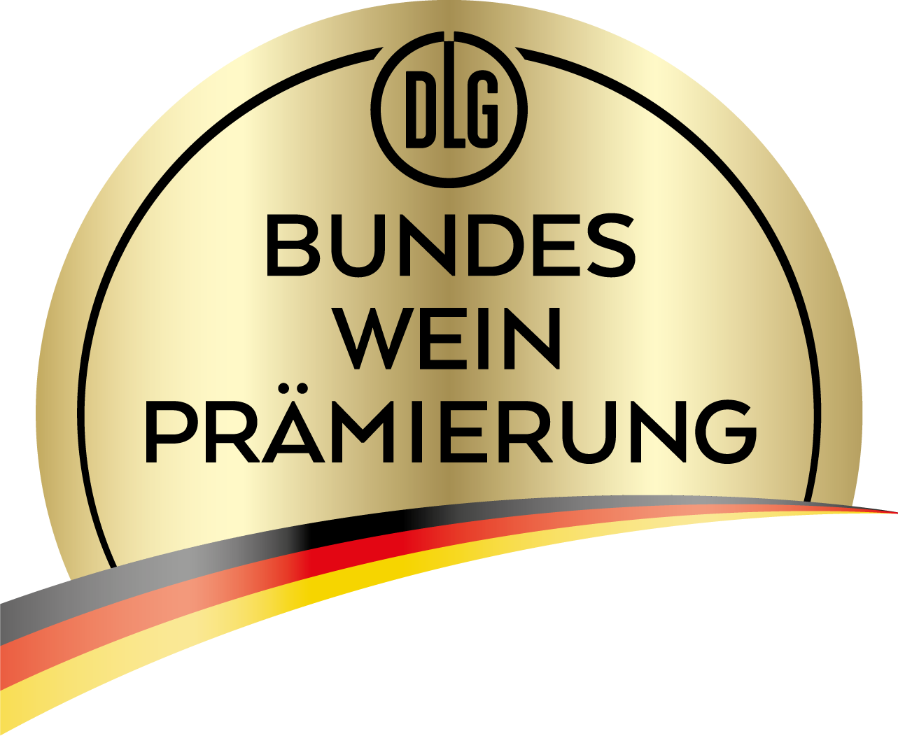 Die Medallie der Bundes Wein Prämierung, augegeben als eine ihrer Auszeichnungen