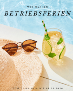 Betriebsferien
